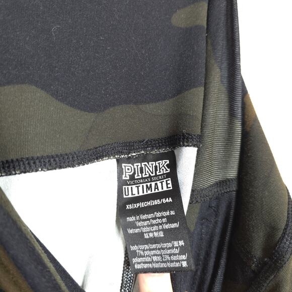 PINK Victoria's Secret Ultimate Legging in Green Camo Size XS - Picture 6 of 7